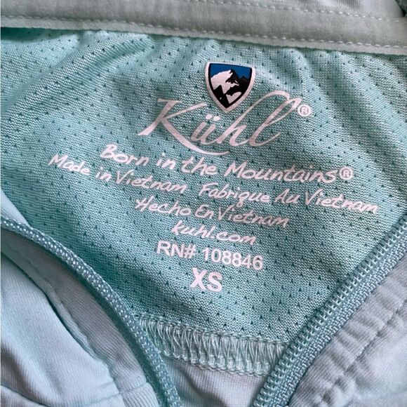 Kuhl Jacket Light Blue Thin Hooded Zip Front Women’s Size XS - Picture 10 of 13